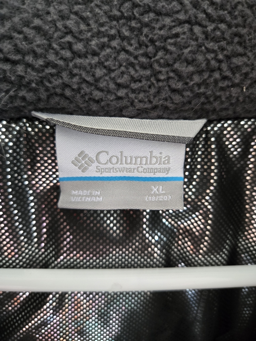 Columbia Youth Ice Blue Hooded Winter Parka - Picture 3 of 5
